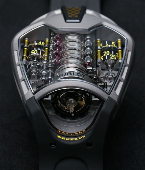 ferrari watch hublot price|hublot ferrari engine watch.